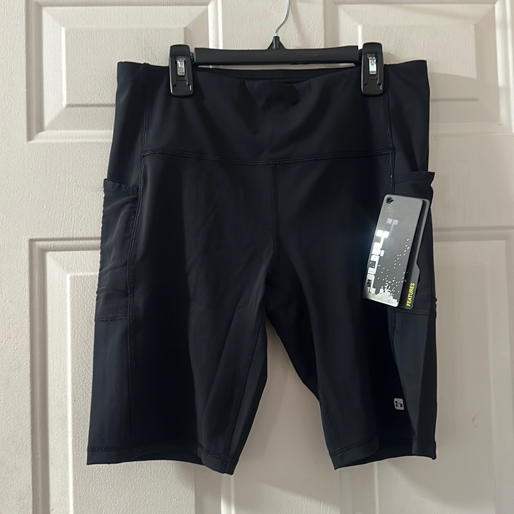HIND ATHLETIC SHORTS: BLACK: NEW WITH TAGS: SIZE LARGE